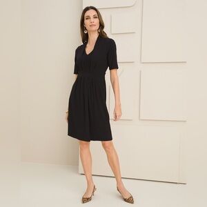 Chico’s Black Dress NWT Chico’s size 2 (normal size 12-14)